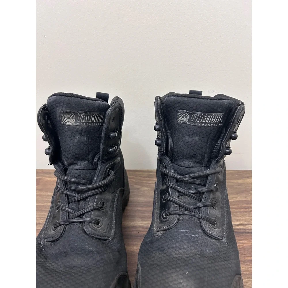 Tactical Performance Mens 10D Black Waterproof Work Boots FWTPWR8019 Tactical
